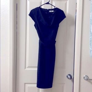 Calvin Klein Navy Blue Dress